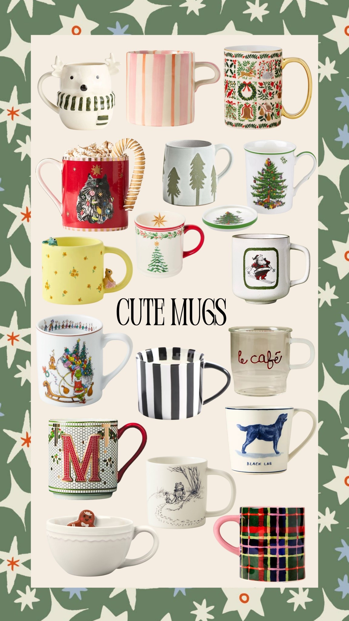 [11/20/25] cute mugs that make great gifts! Such a cute gift idea to fill with small stocking stuffers or favorite mini beauty products! 

#LTKCyberWeek #LTKHoliday #LTKGiftGuide