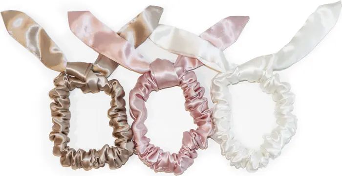 slip Pure Silk 3-Pack Bunny Hair Ties | Nordstromrack | Nordstrom Rack