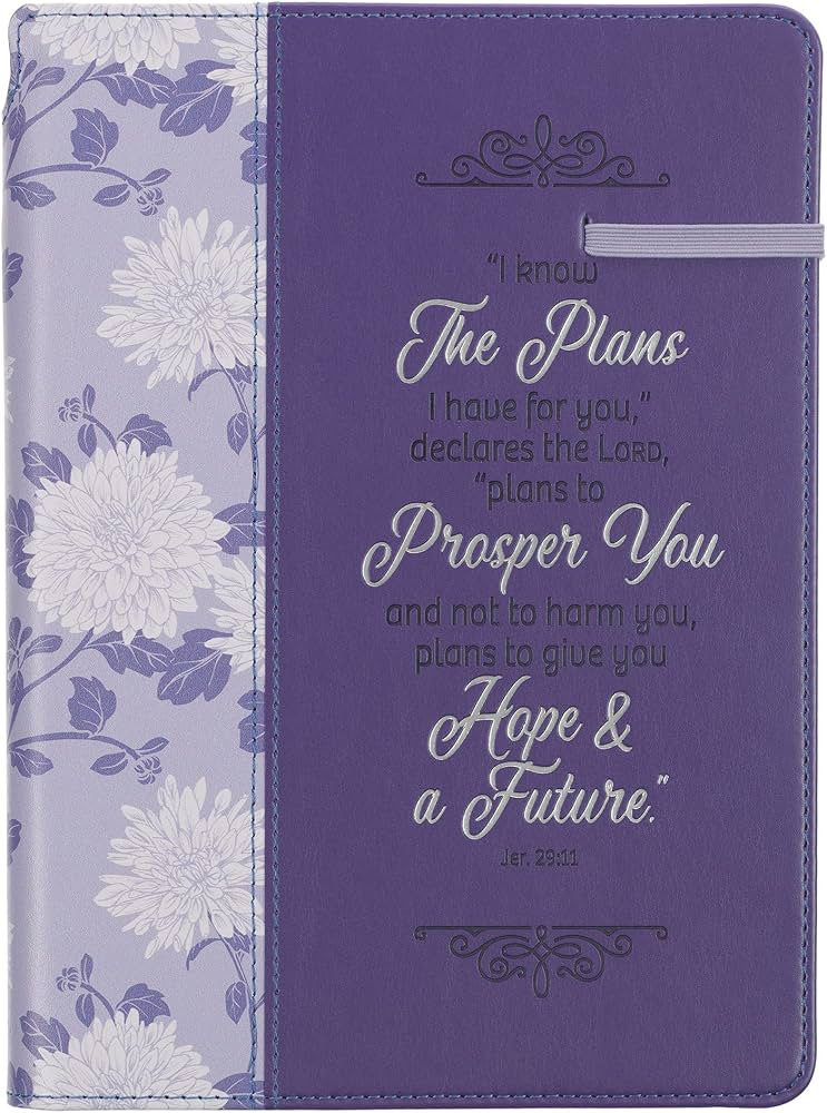 Christian Art Gifts Scripture Journal I Know the Plans Jeremiah 29:11 Bible Verse Inspirational F... | Amazon (US)