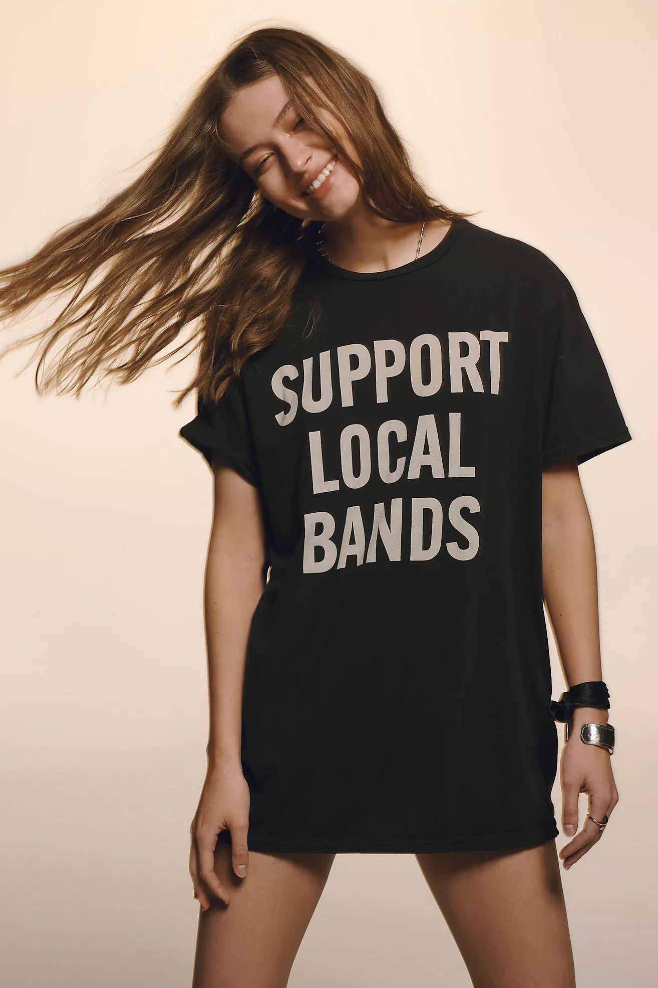 Original Retro Brand Support Local Bands Graphic Tee | Anthropologie (US)