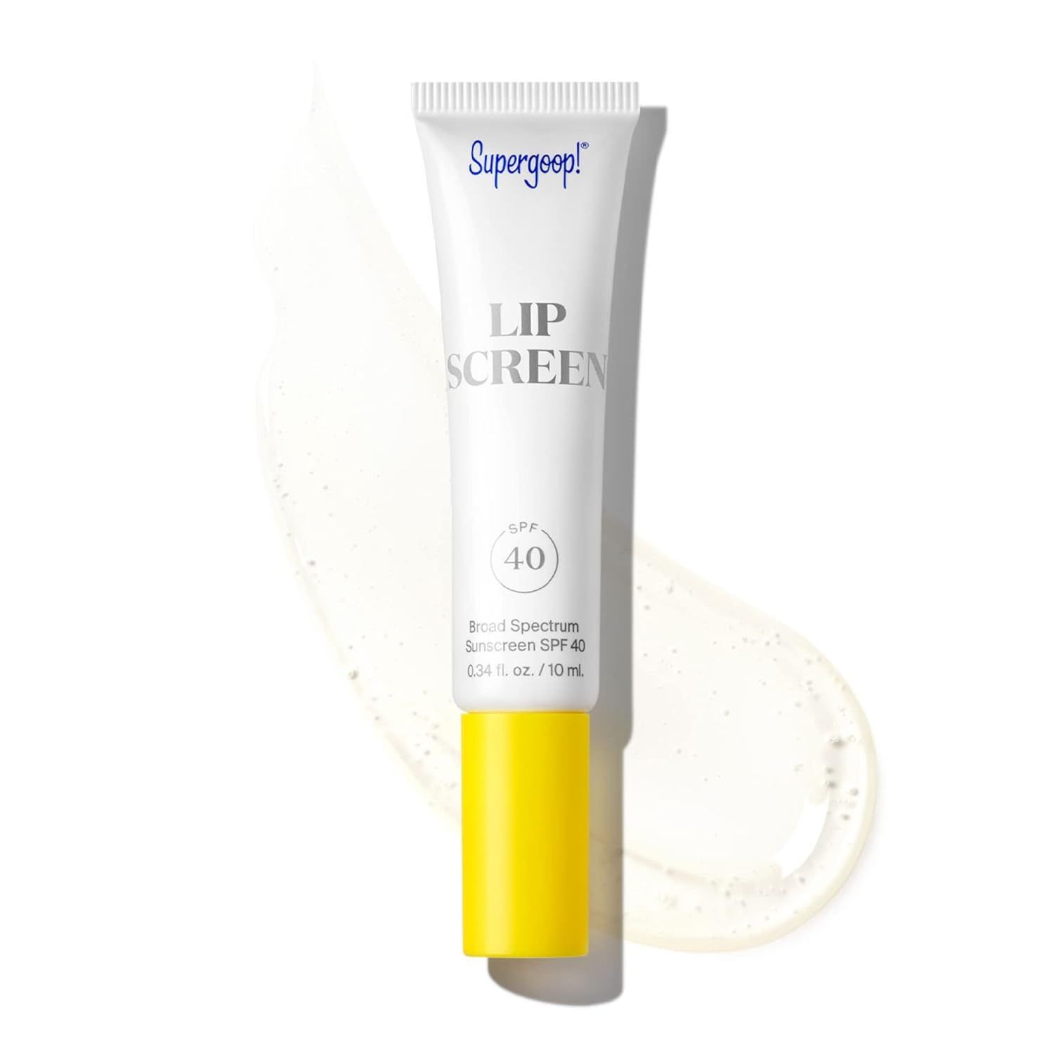 Supergoop! Lipscreen Shine SPF 40, 0.34 fl oz - Water-Resistant Clear Lip Gloss - Broad Spectrum ... | Amazon (US)