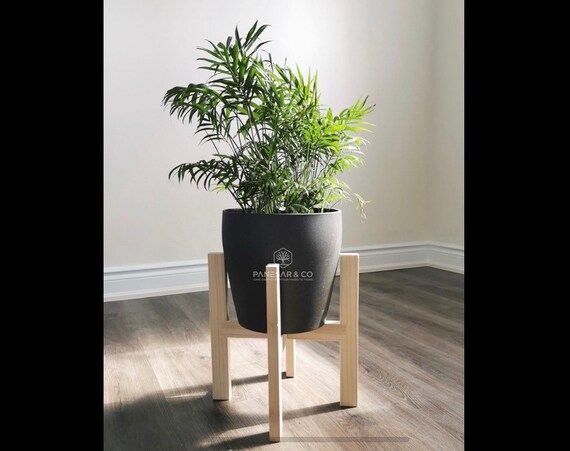 Modern Wood Plant Stand | Multiple Size Plant Stand | Four Leg Plant Stand | Handmade Wood Plant ... | Etsy (CAD)
