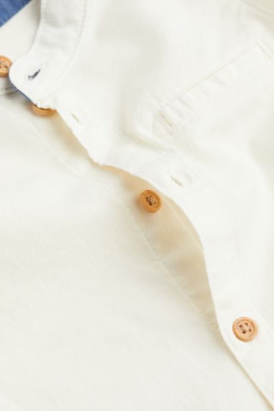 Band-collar Shirt | H&M (US + CA)