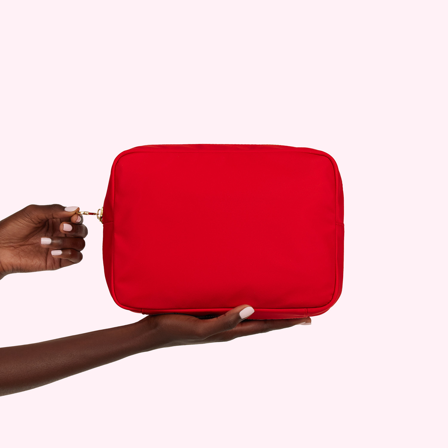 Tomato Red Large Pouch Large Pouch- Customizable | Stoney Clover Lane | Stoney Clover Lane