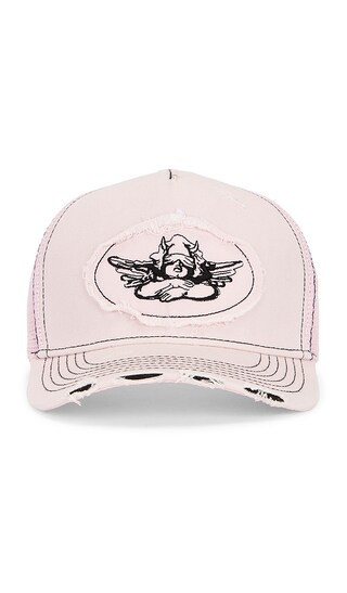 Miss Mayhem Trucker in Pale Pink | Revolve Clothing (Global)