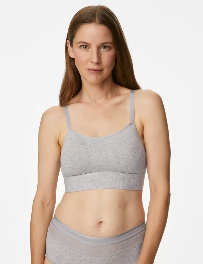 Cotton Non-Wired Post Surgery Cami Bra A-H | Marks & Spencer (UK)
