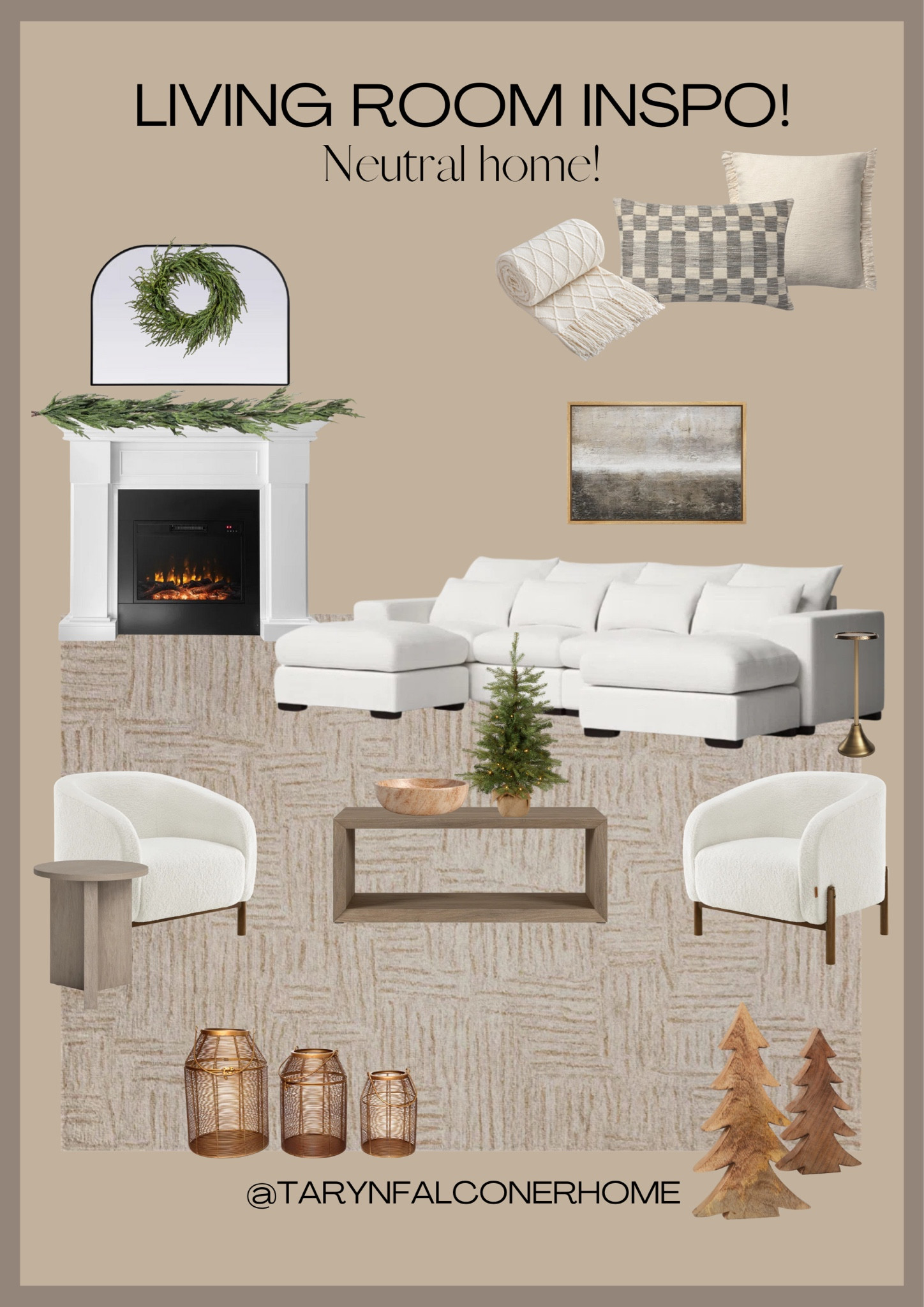 Beautiful budget friendly living room finds with a little holiday decor!

@wayfair #wayfair #wayfairpartner #livingroom #modularsofa #fireplace #throwpillows #holidaydecor #garland #wreath #accentchair #arearug #cozyhome #neutralhome #holidayhome

#LTKcasa

#LTKStyleTip #LTKHoliday #LTKHome