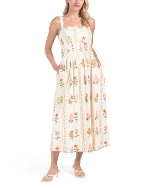 Sleeveless Floral Maxi Dress | TJ Maxx