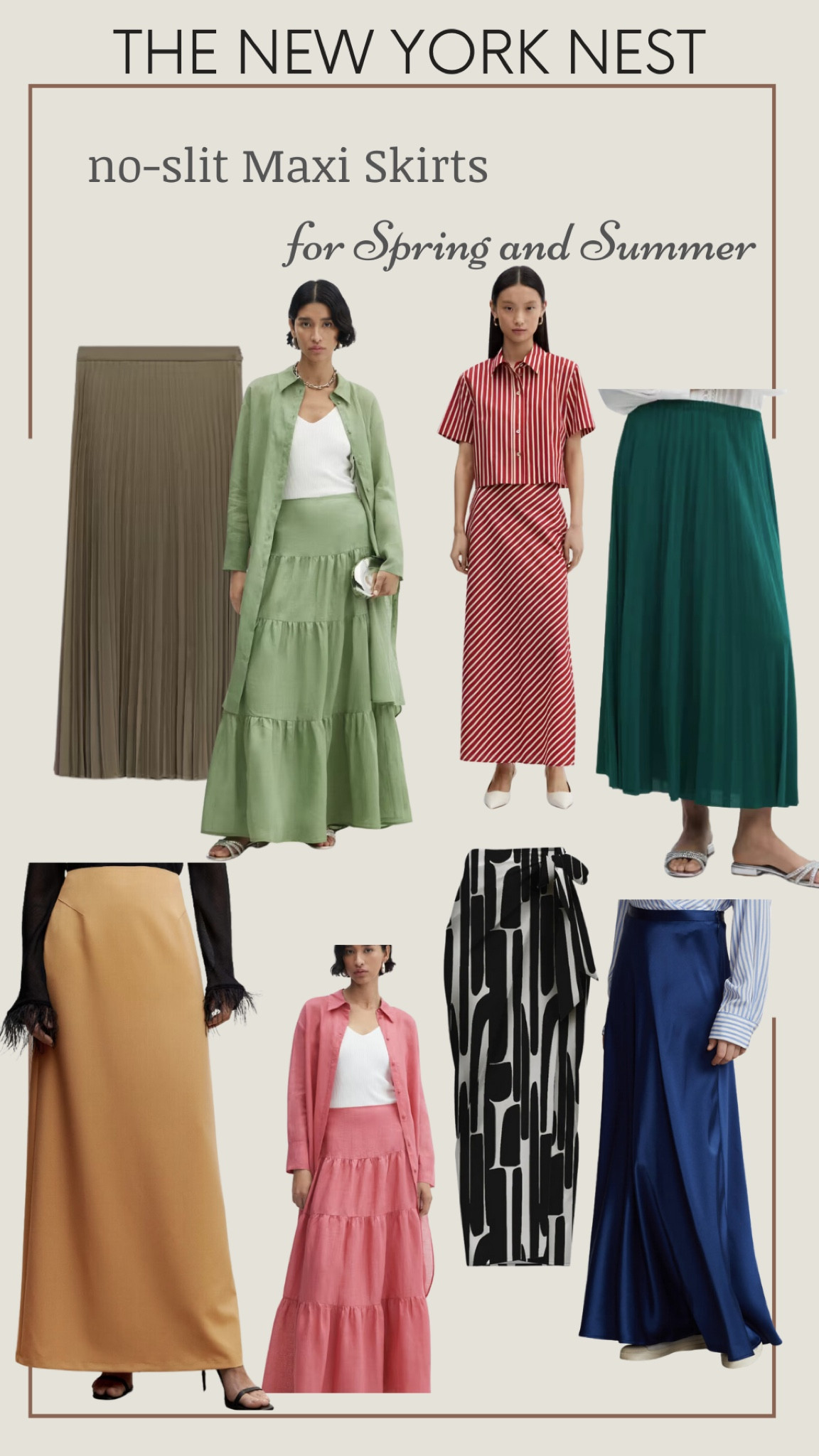 Maxi skirt round up 