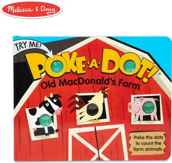 Melissa & Doug 'Poke-A-Dot® Old MacDonald's Farm' Board Book | Nordstrom | Nordstrom