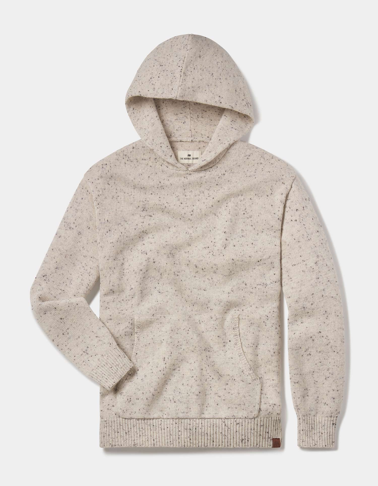 Seawool Nep Hoodie in Cream | The Normal Brand