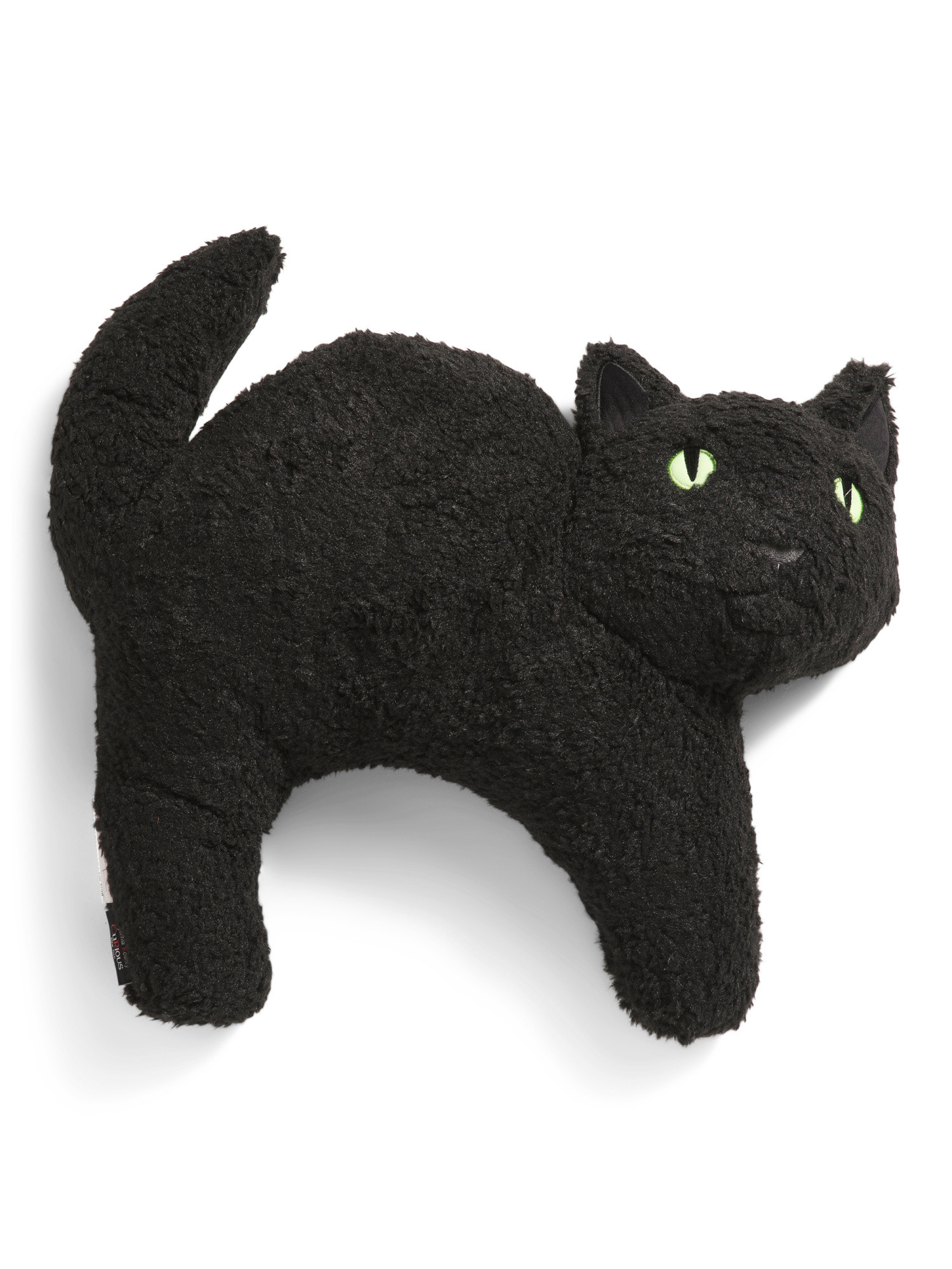 22x22 Shaped 3d Scared Cat Halloween Pillow | Halloween | Marshalls | Marshalls