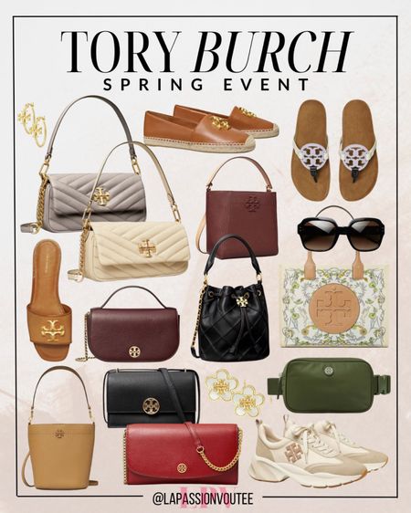 Step into spring with Tory Burch's exclusive Spring Event! Elevate your wardrobe with chic designs and vibrant hues that capture the essence of the season. Discover timeless elegance and modern style, curated for every occasion. Join us in celebrating the arrival of spring in signature Tory Burch fashion!

#LTKSeasonal #LTKsalealert #LTKitbag