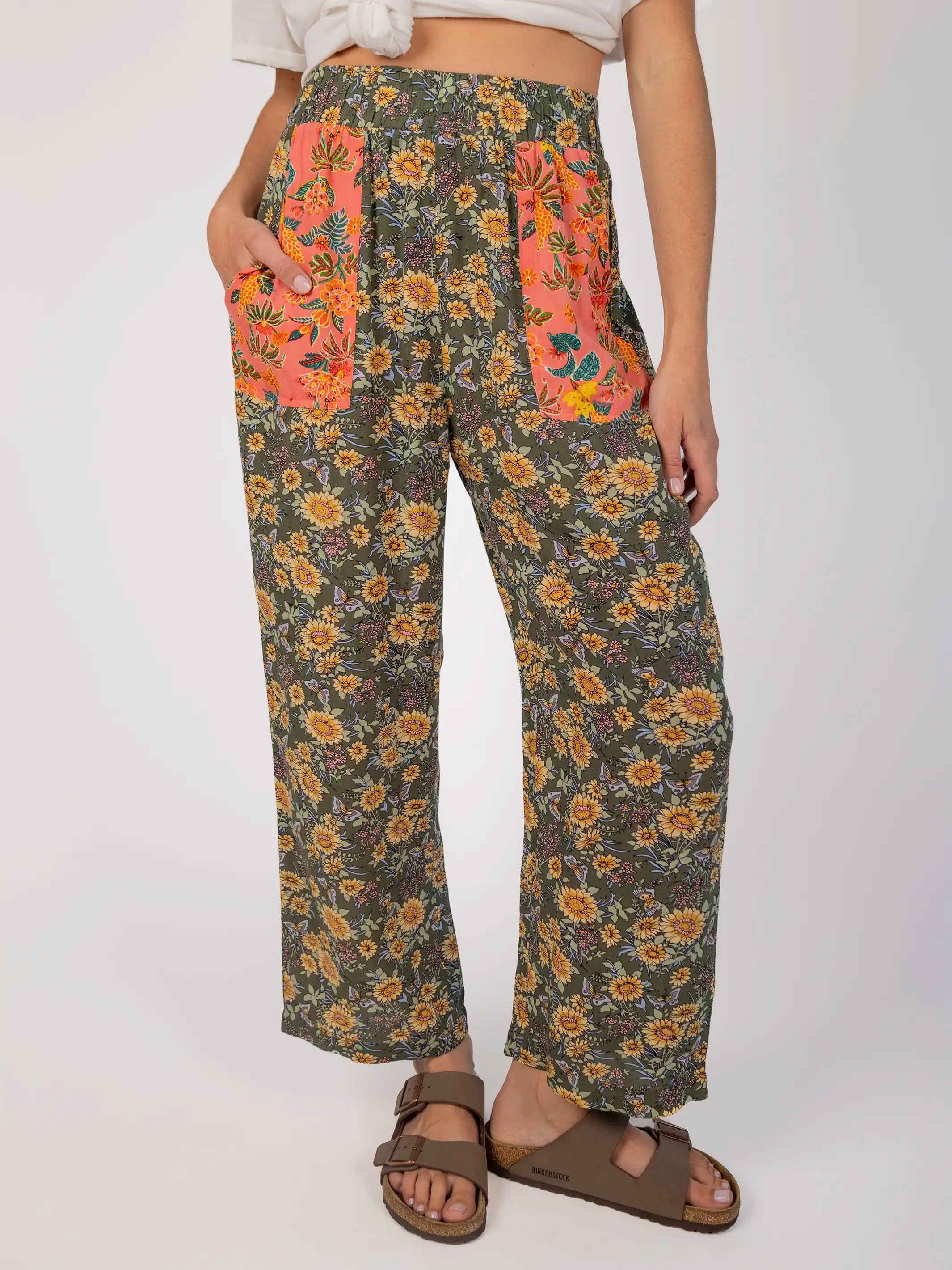 Beckett Pant - Tropical Butterflies | Natural Life