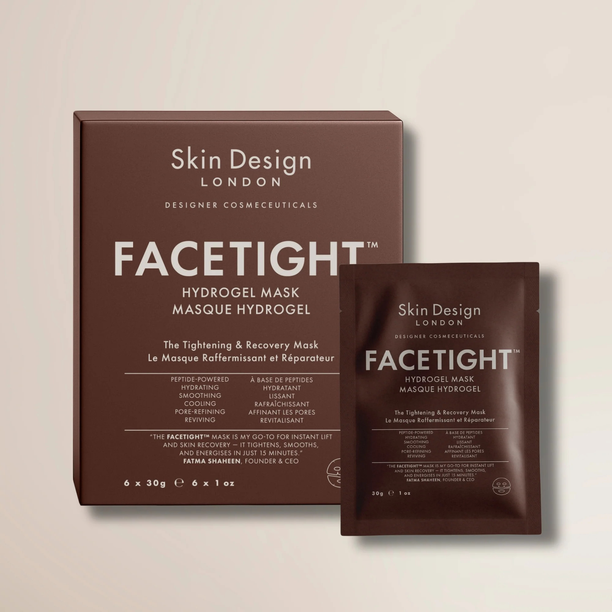 FACETIGHT™ HYDROGEL MASK | Skin Design London