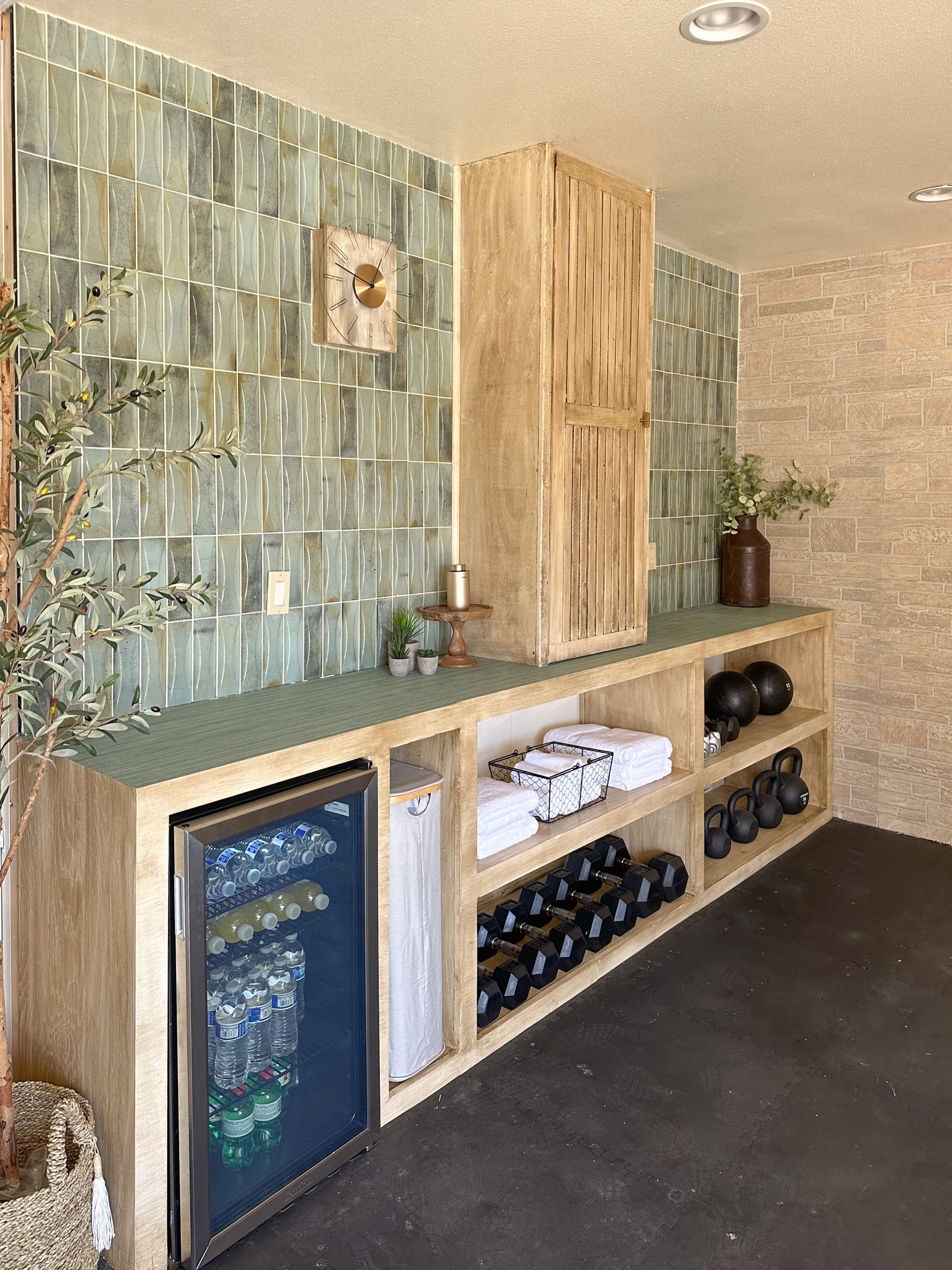 This weight storage is a whole vibe! 

#LTKstyletip #LTKfitness #LTKhome