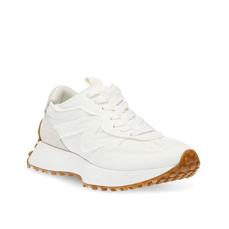 Steve Madden Campo Retro Jogger Sneaker | Women's | White | Size 9.5 | Sneakers | DSW