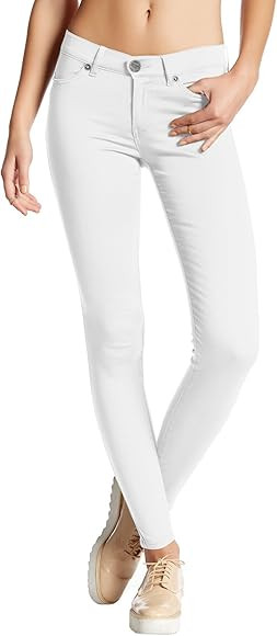 Hybrid Womens Hyper Ultra Stretch Comfy Skinny Pants, Capri, Bermuda | Amazon (US)