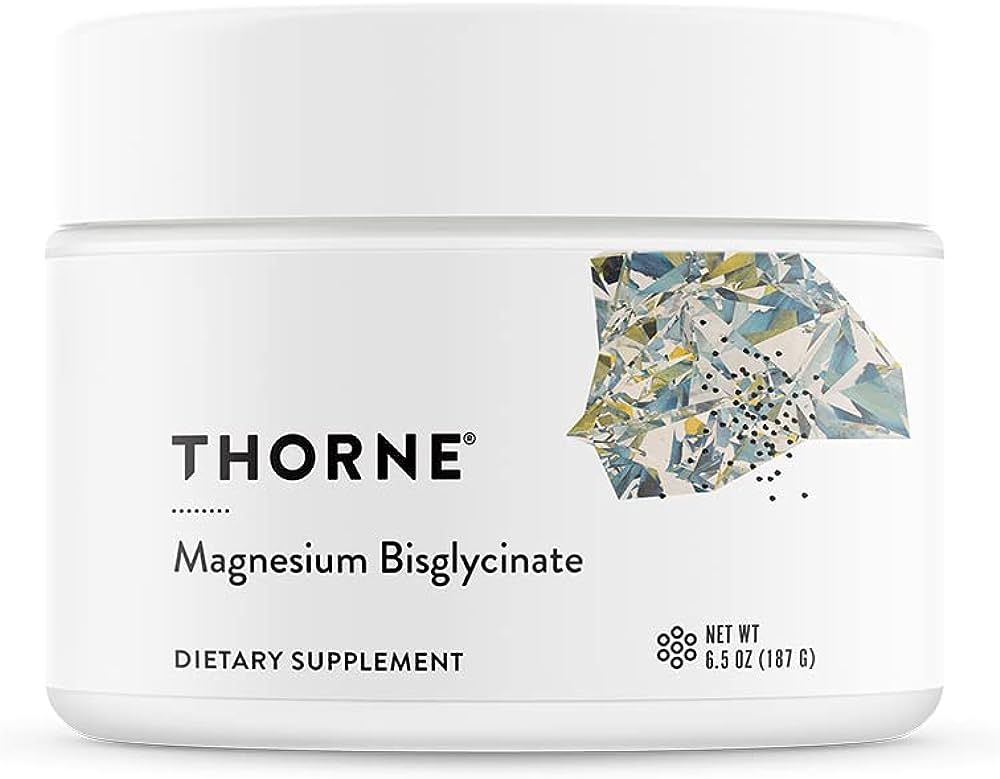 Thorne Magnesium Bisglycinate - Powdered Magnesium Formula - Supports Restful Sleep - NSF Certifi... | Amazon (US)