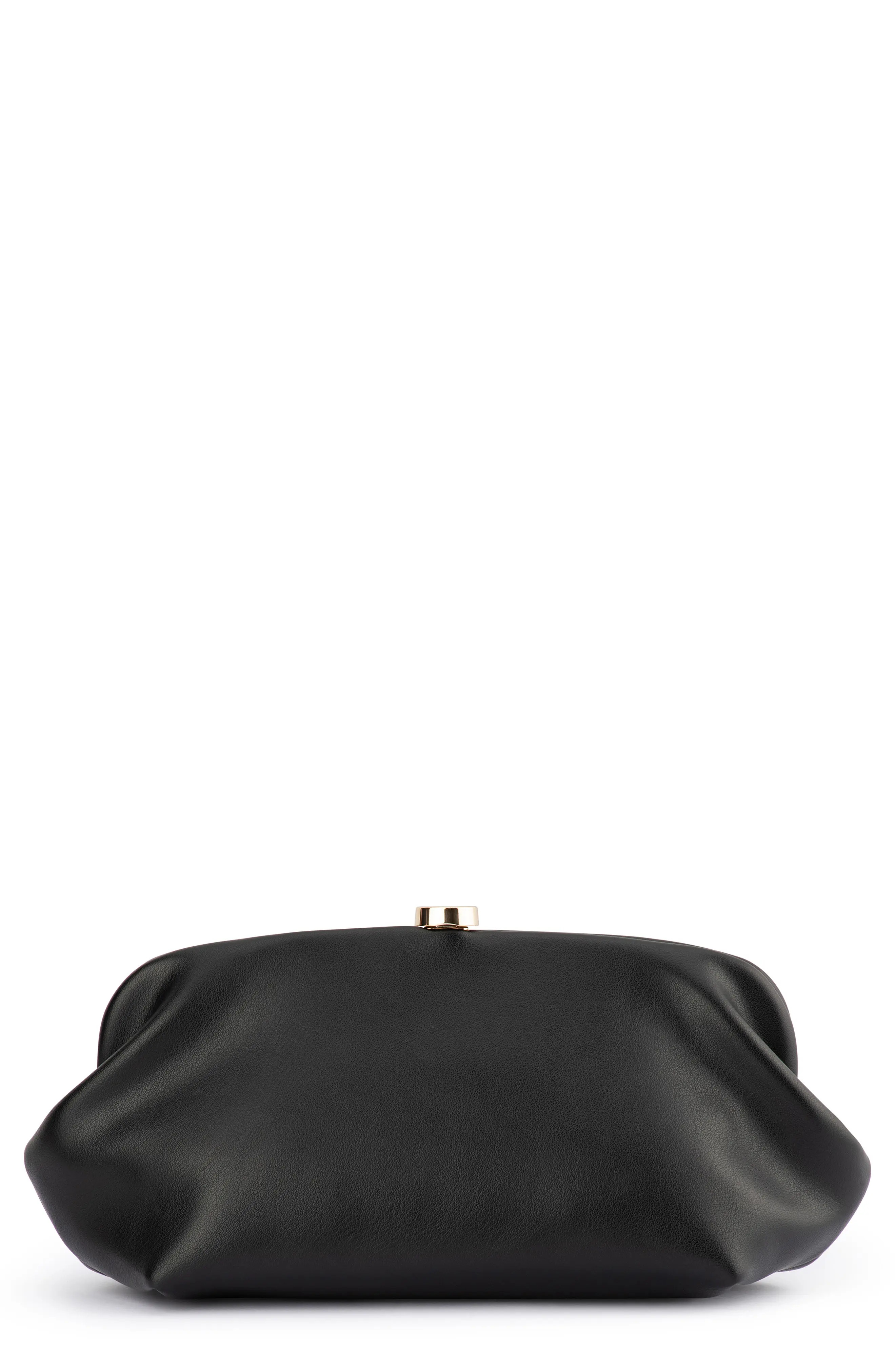 Josefina Framed Faux Leather Clutch (Women) | Nordstrom | Nordstrom