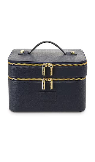 Duo Vanity Case in Navy | Revolve Clothing (Global)