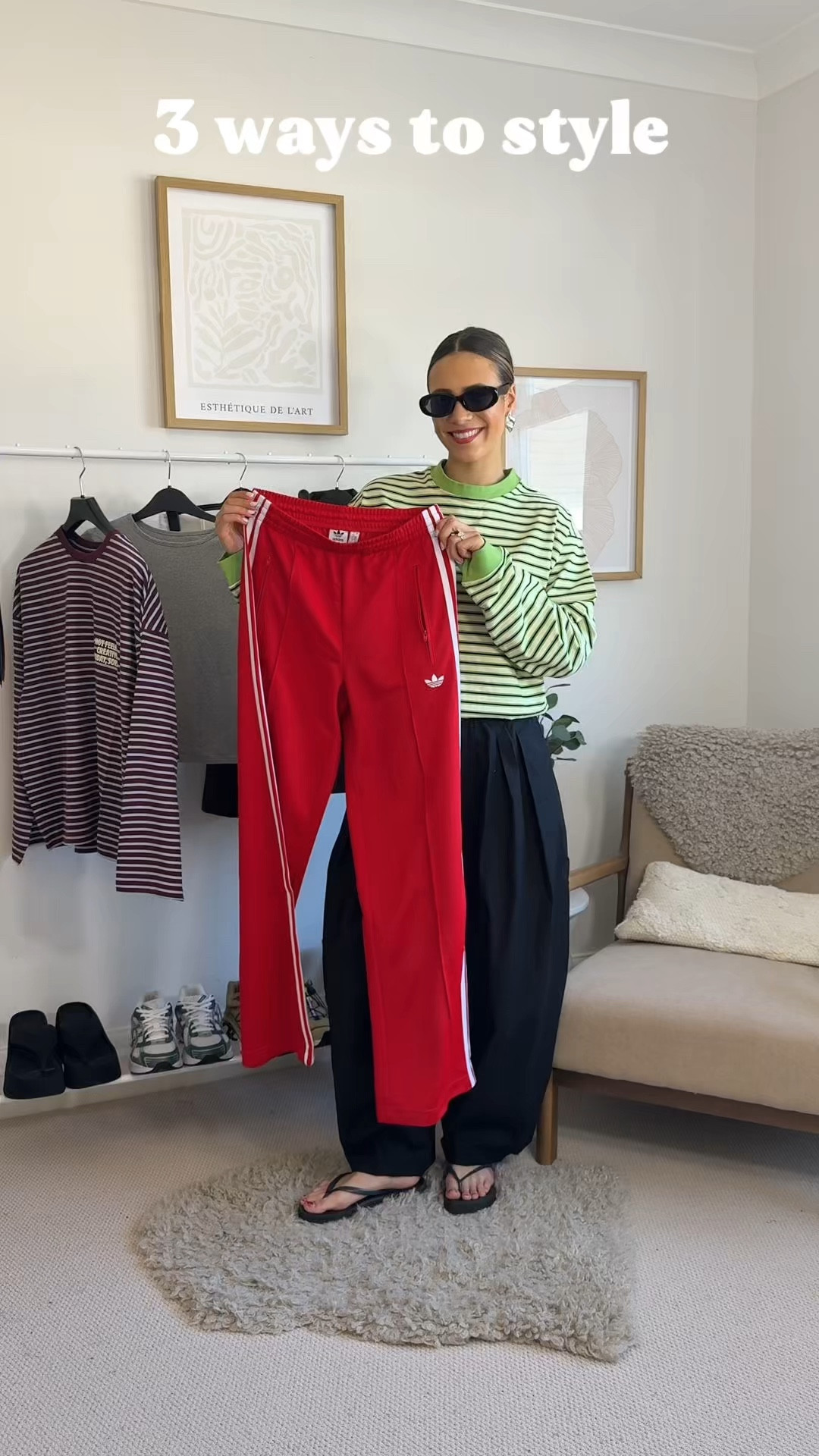 3 ways to style adidas trousers ❤️🌹💥🍓Love this colourway! What do we think girls? 



#LTKuk #LTKstyletip #LTKspring