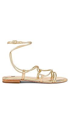 PAIGE Delilah Sandal in Light Gold from Revolve.com | Revolve Clothing (Global)