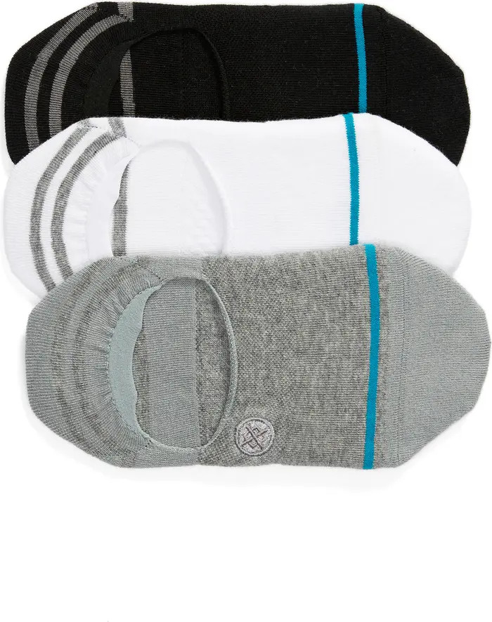 Gamut Assorted 3-Pack No-Show Socks | Nordstrom