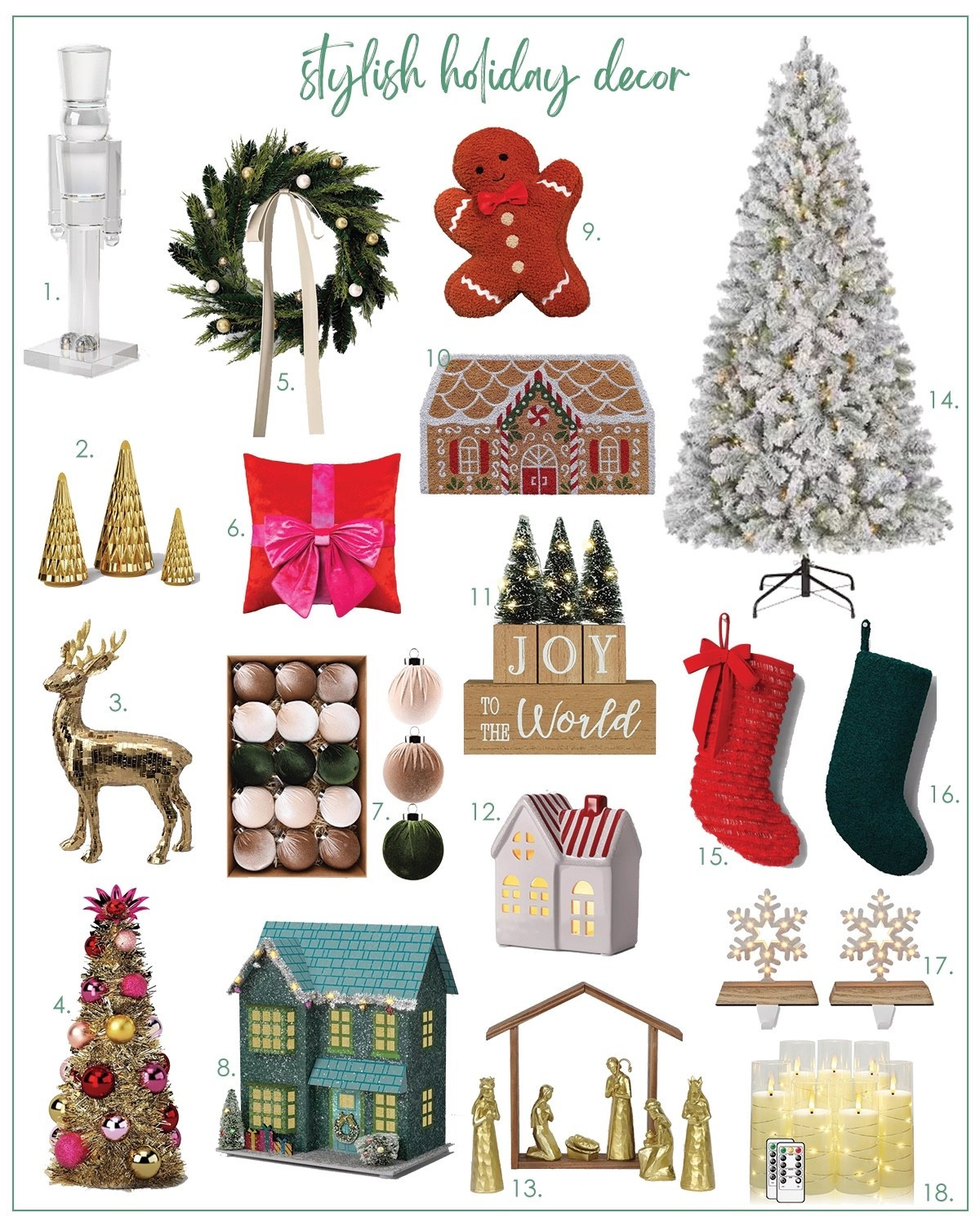 Holiday Decor Must Haves 

#LTKHome #LTKSeasonal #LTKHoliday