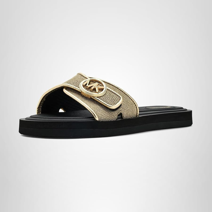 Michael Kors womens Mk Pool Slides | Amazon (US)