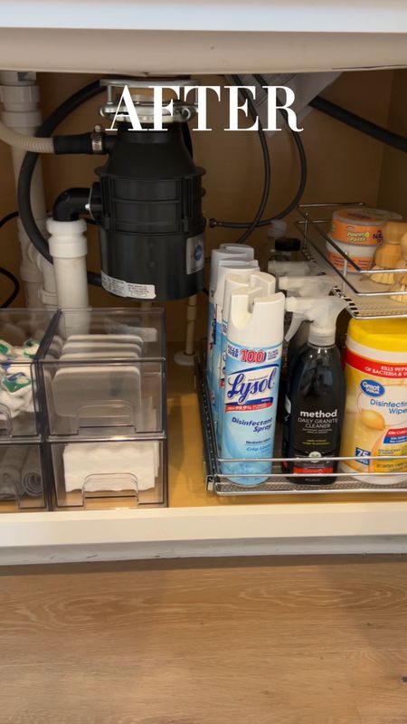 Amazon kitchen, Amazon finds, under the sink organizing, pull out organizer, acrylic organizer 

#LTKVideo #LTKhome #LTKfindsunder50