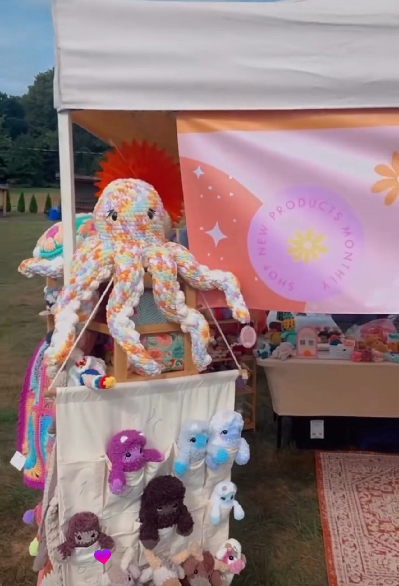 Canvas calendar countdown for holidays but also great for market displays 