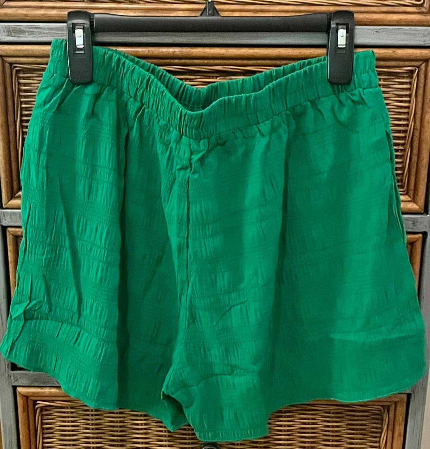 MEROKEETY Women's 2 Piece Outfits Long Sleeve Button Down Textured Shirt and Shorts Lounge Sets | Amazon (US)