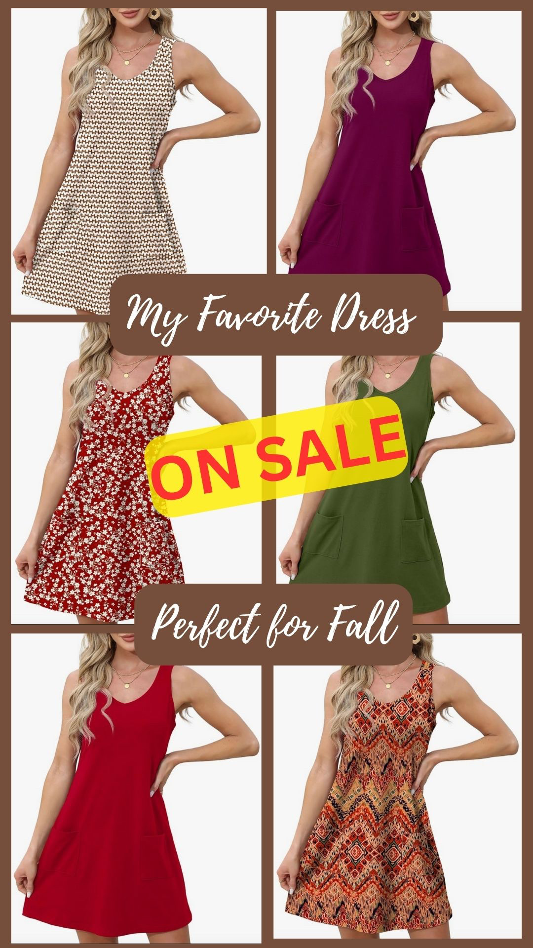 This is the PERFECT dress! Pair it with a jeans jacket and maybe some tall boots. Also perfect to wear with leggings on a brisk day!

Don't miss out on the sale and check out all the great colors and patterns.

You'll be styling!

 

 #LTKSeasonal #LTKSaleAlert #LTKBeauty