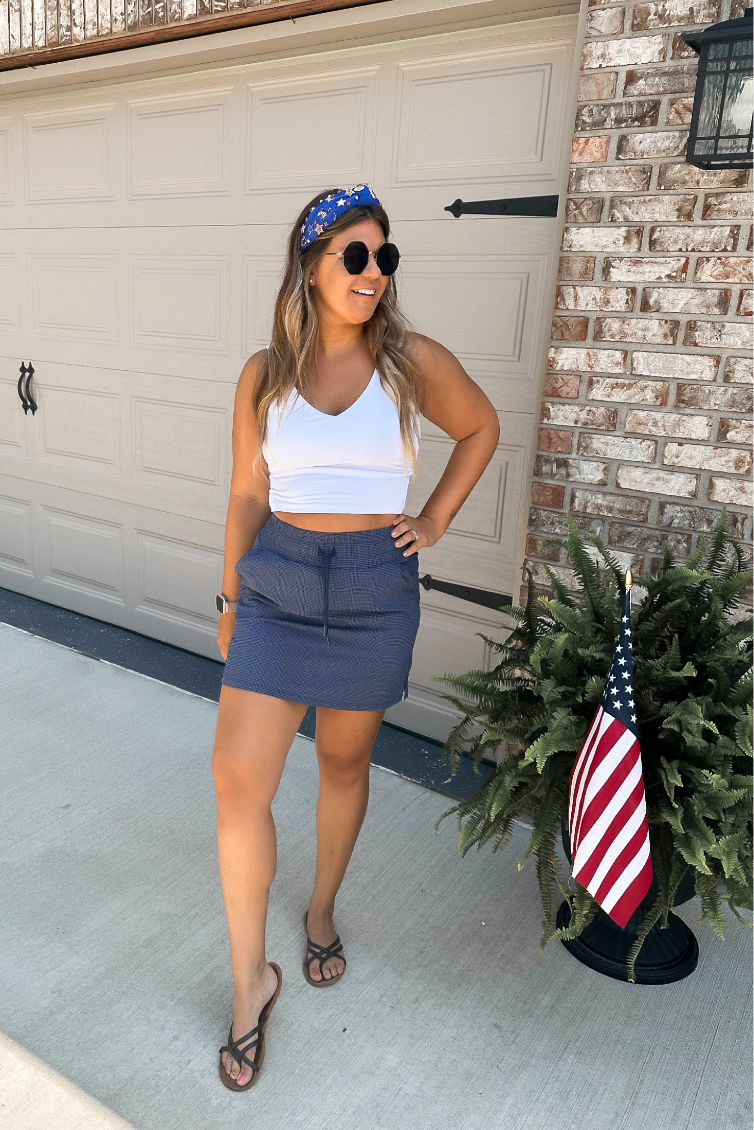 4th of July Look ❤️🤍💙

Love this adidas athletic skirt. Super flattering & comfortable  

#LTKSeasonal #LTKunder100 #LTKFitness