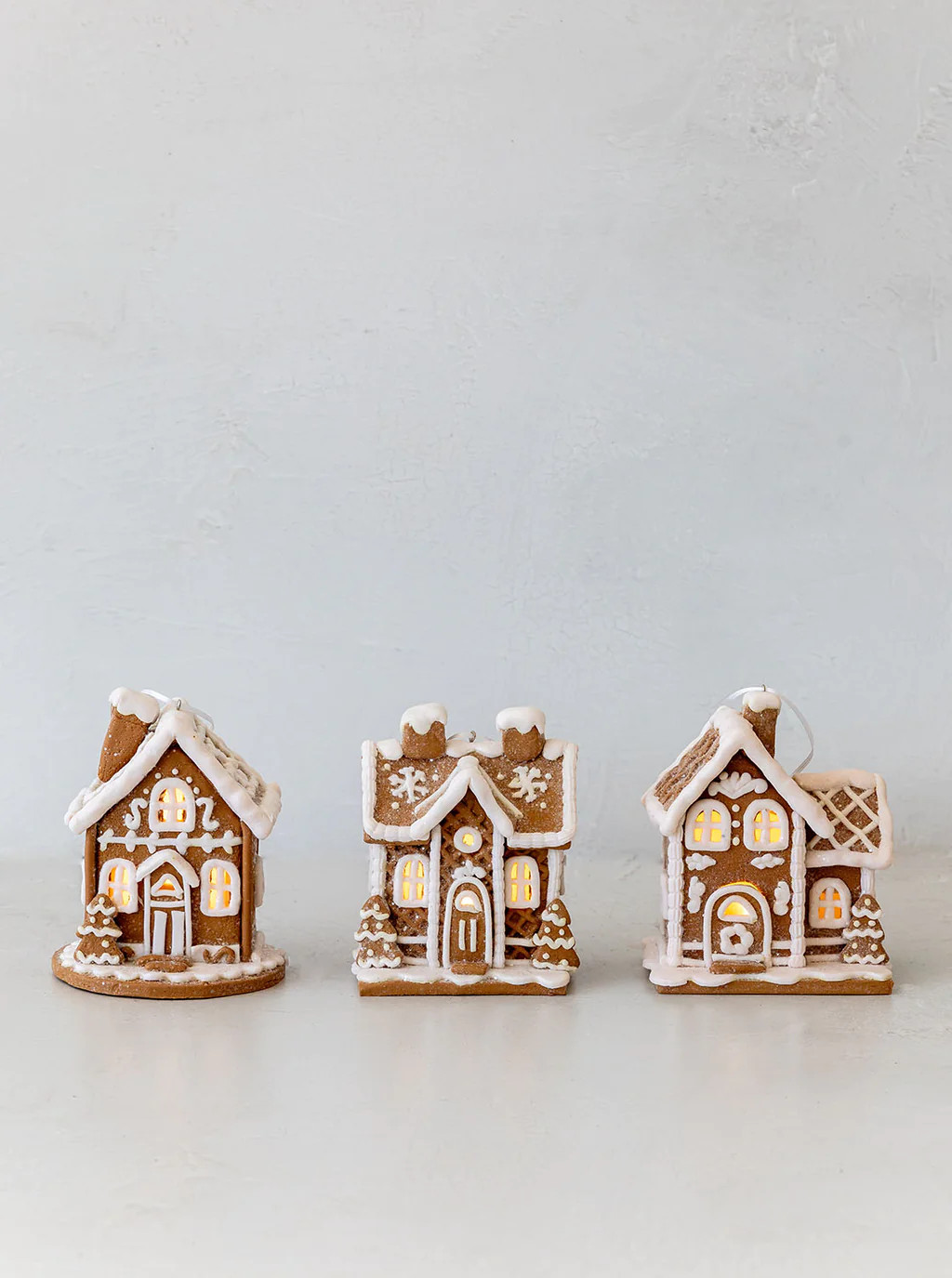 Lighted Gingerbread House Ornament | House of Jade Home