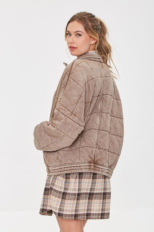 Quilted Zip-Up Jacket | Forever 21 | Forever 21 (US)