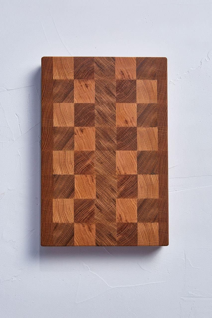 Wood Cutting Board, End Grain Wood Cutting Board, Oak Wood Cutting Board for Kitchen, Wooden Chop... | Amazon (US)