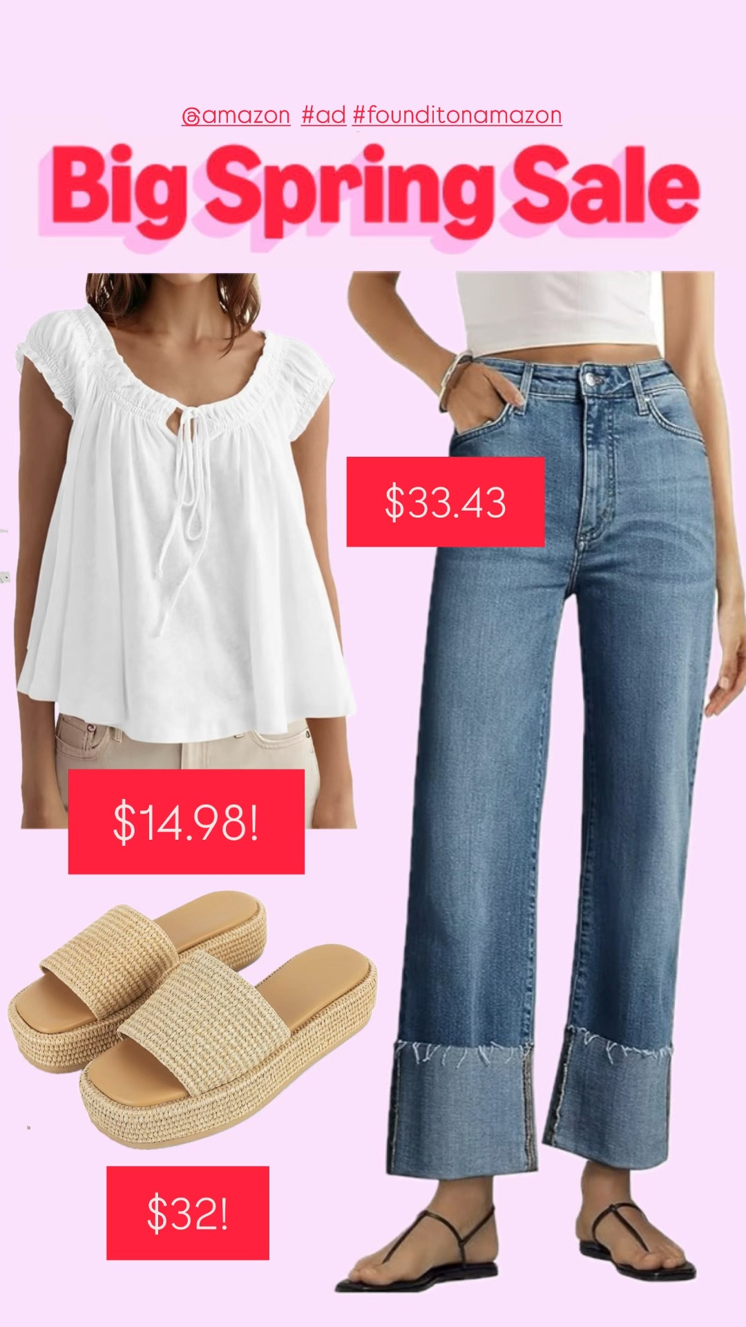 Big Spring Sale @amazon and they’re slashing prices on great fashion pieces for women. #ad #founditonamazon