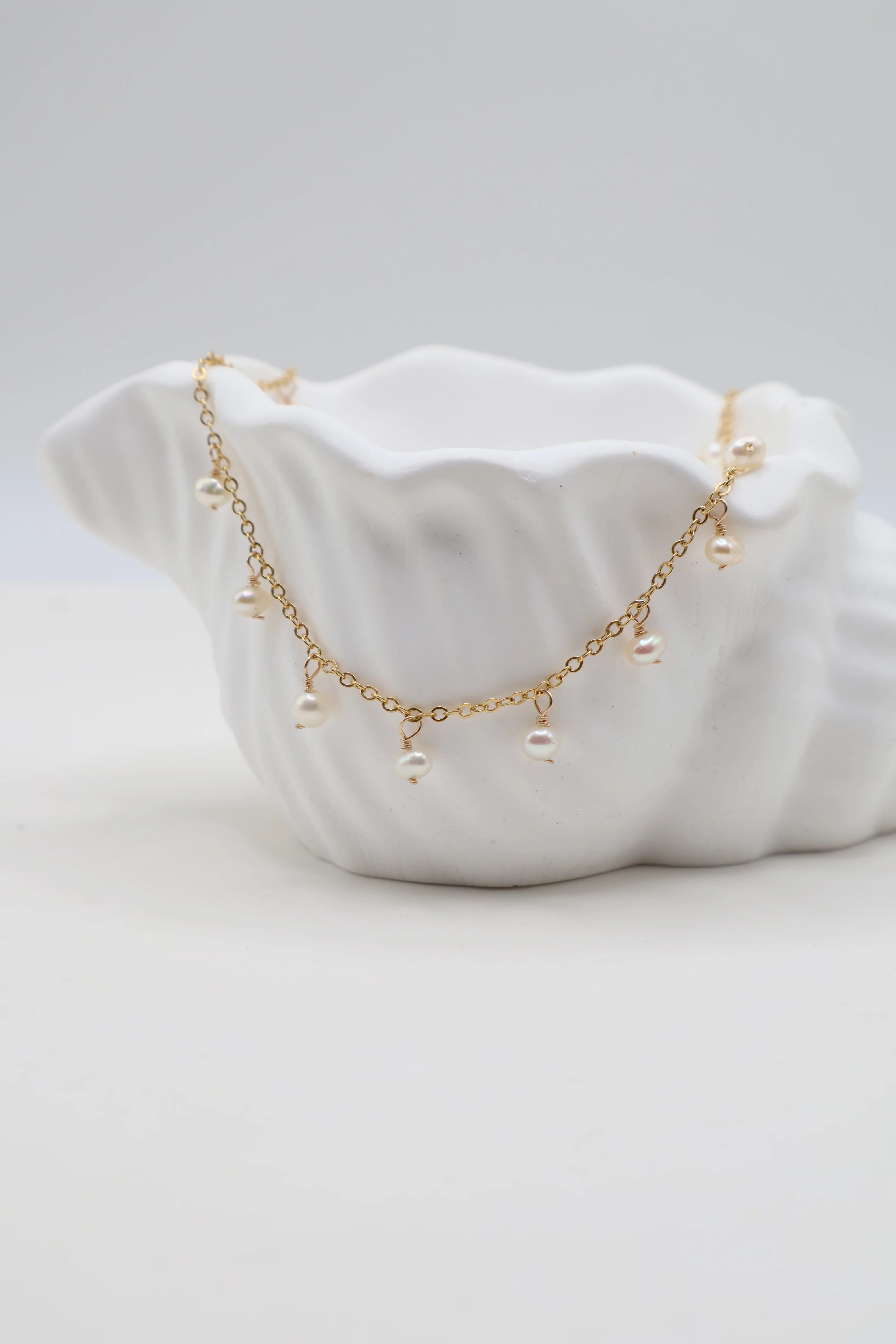 Serene Pearl Chain | 14k Gold Filled Jewelry by Apelila | Apelila Jewelry