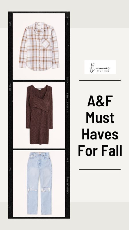 Fall fashion is here and I’ll be living in these basics from Abercrombie this season. Dress these fall staples up or down, you can’t go wrong! Fall Fashion | Midsize Fashion | Fall Dress | Fall Flannel | Denim 

#LTKstyletip #LTKSeasonal #LTKcurves