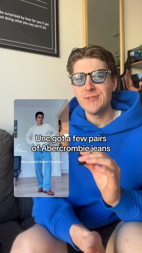 I see what all the hype is about with the Abercrombie Jeans nowadays!  

 #LTKootd #LTKTall #LTKMens