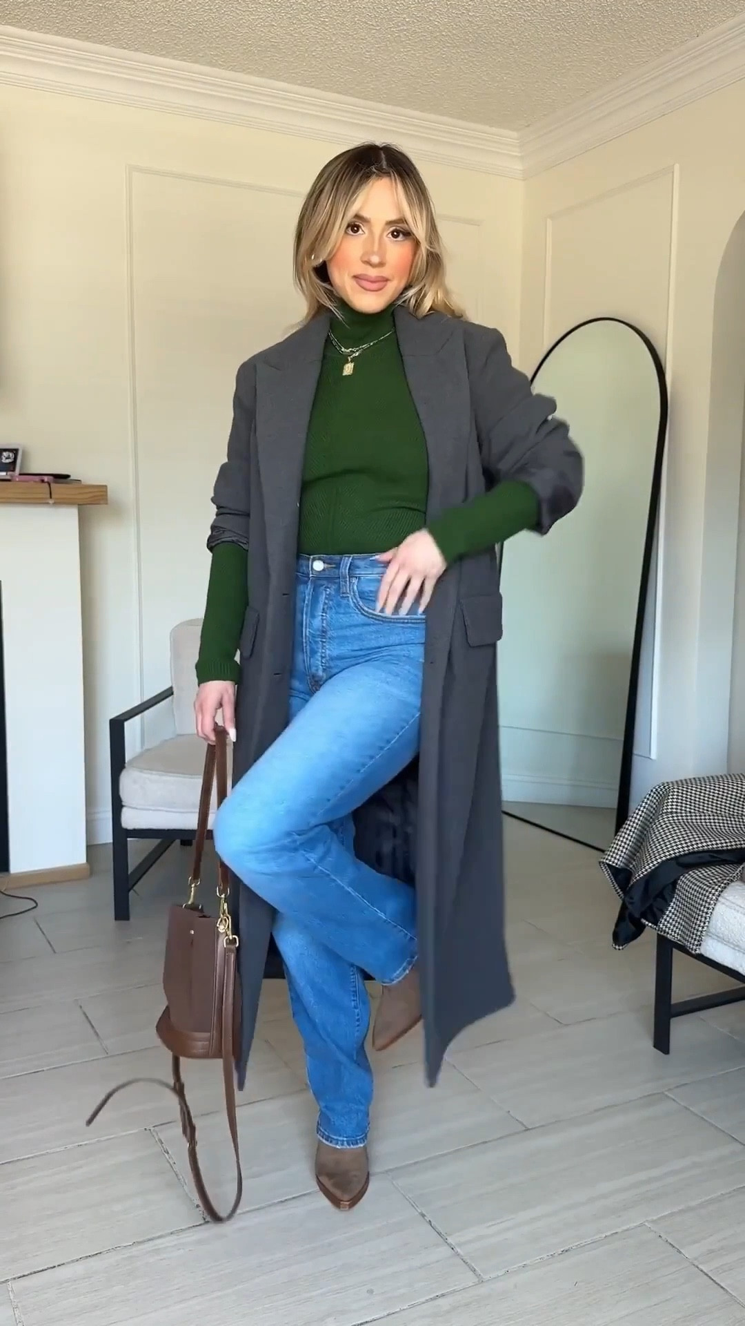 Winter outfits with coats 🙌🏼♥️

Look 1: Ribcage Levi's jeans are size 27. The exact coat is very very old from ASOS; the Aritzia one I linked is pretty much identical! 

Look 2: vegan leather pants are from Abercrombie in the size 27 curve love. They have really nice stretch. 

Look 3: Levi's are in the size 26 (size down fantastic stretch). 

✔️ I wear all of the coats in a small
✔️ Abercrombie jeans are in a size 27R | the first jeans with the ivory coat are in a size 27.  
✔️ babes, some of the coats I'm wearing in this video are not the exact ones that I have linked because I've owned these coats for more than three years! I did, however, find you the very best matches.



#LTKPetite #LTKgrwm #LTKootd