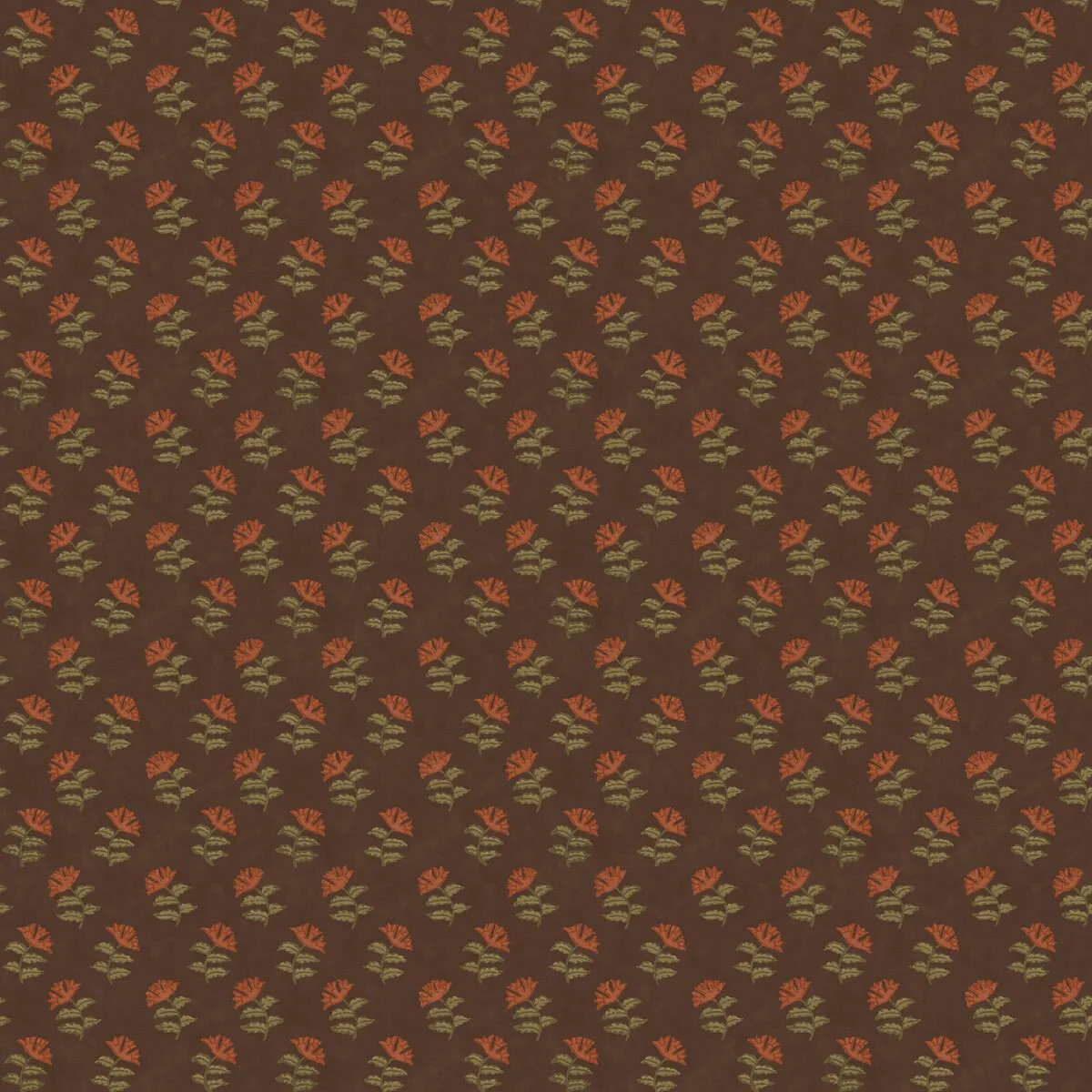 Mulberry Mulberry Sprig Espresso Wallpaper | DecoratorsBest