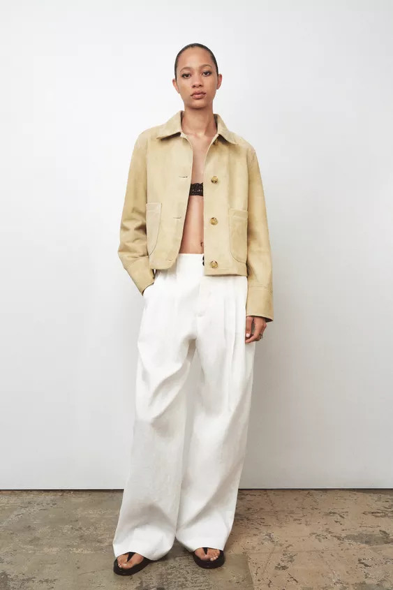 ZW COLLECTION PALAZZO TROUSERS | Zara UK