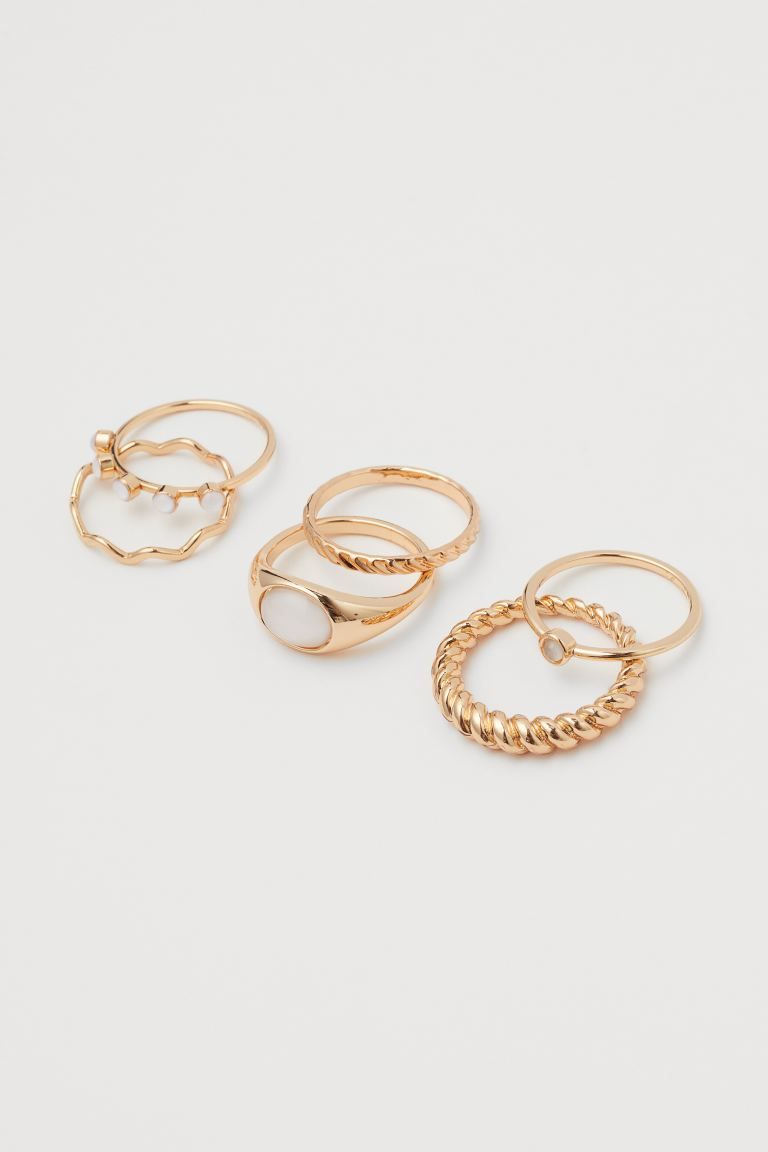 6-pack Rings | H&M (US + CA)