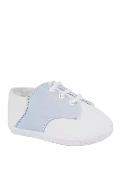 Crown & Ivy™ Baby Boys White Blue Oxford Shoes | Belk