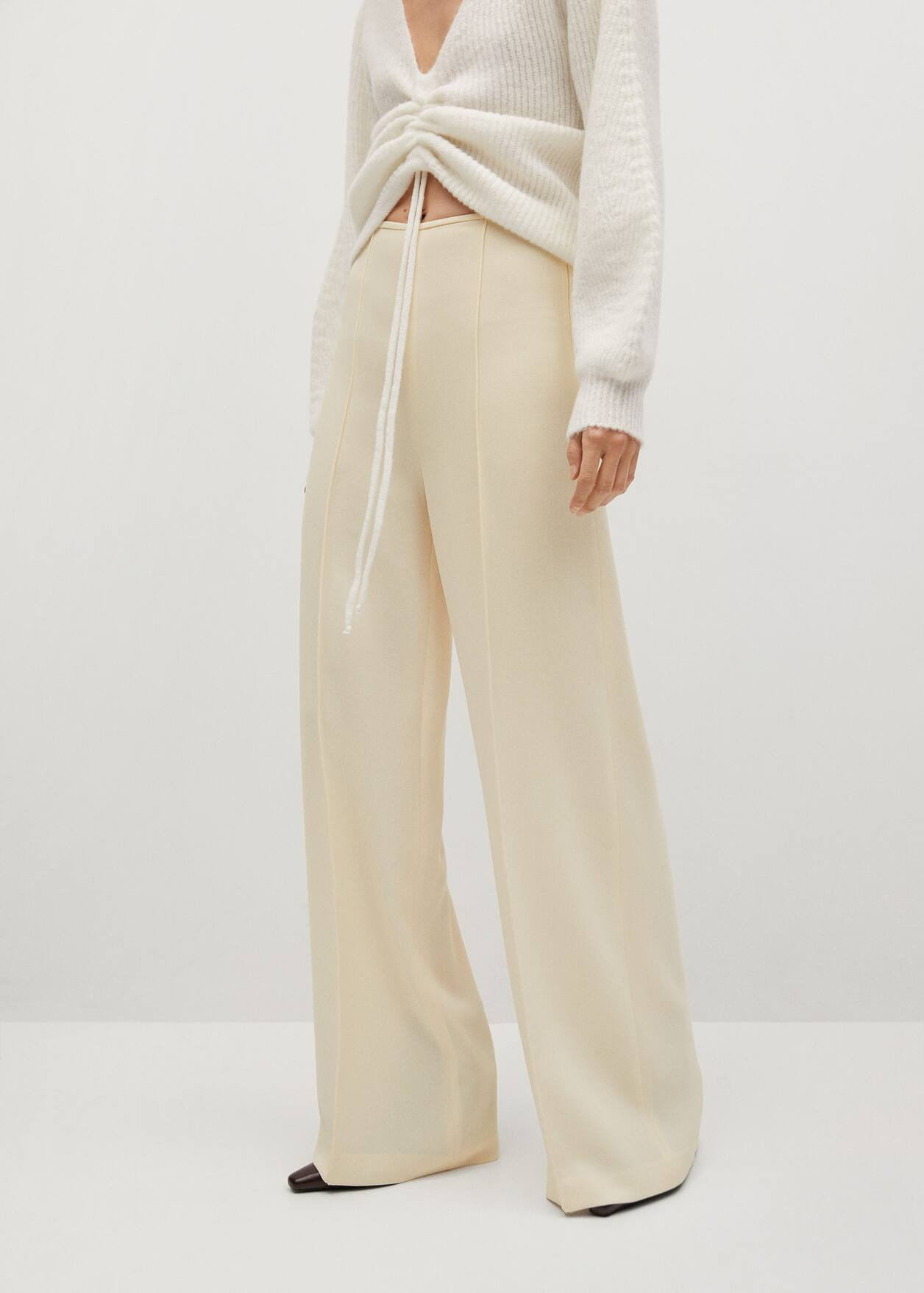Flowy palazzo pants | MANGO (US)