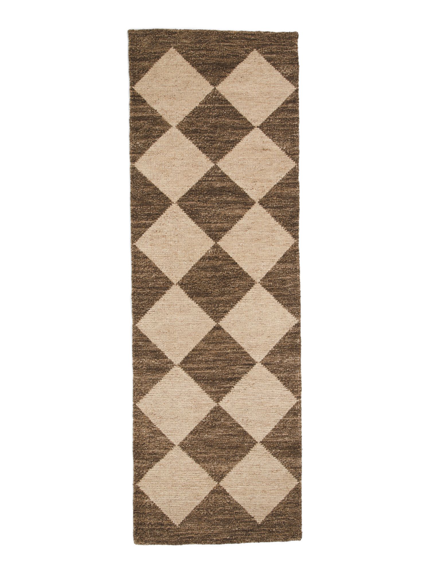 Wool Checkerboard Runner | TJ Maxx