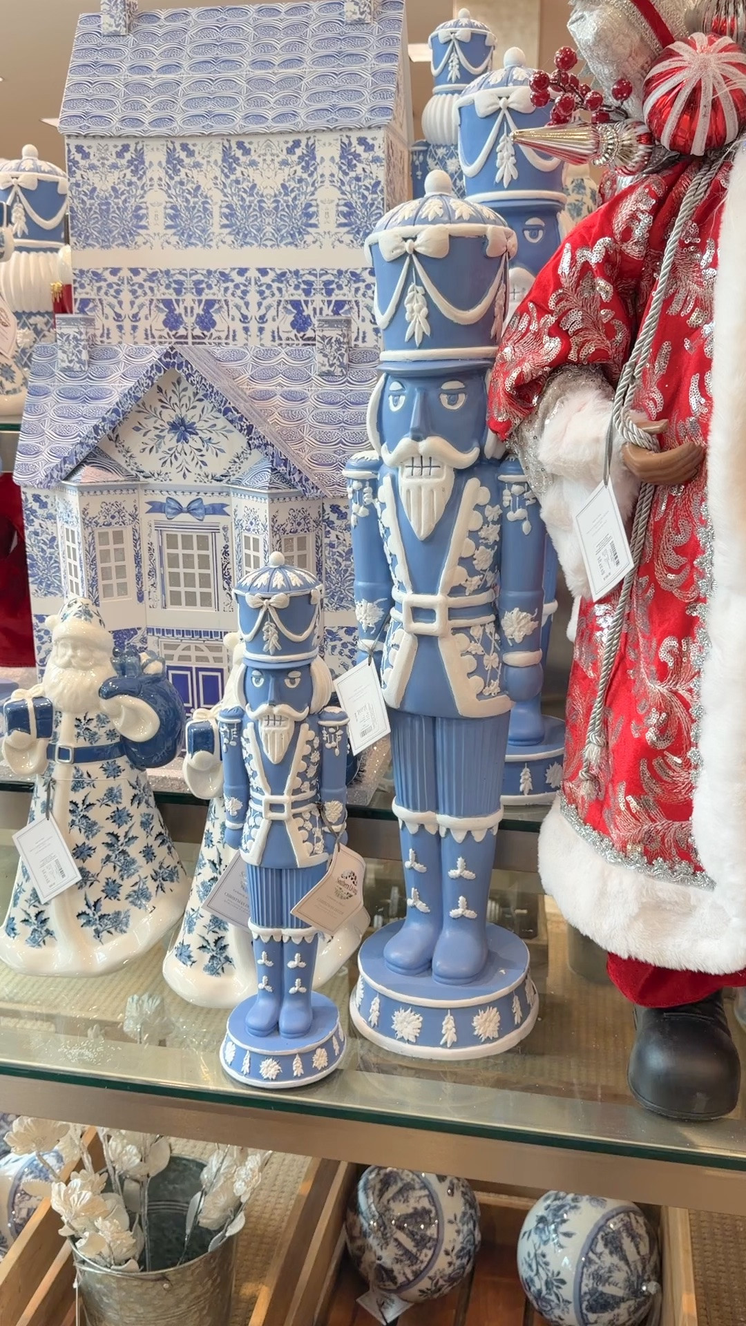 Wedgwood inspired nutcrackers!! 💙

#LTKHome #LTKSeasonal #LTKootd